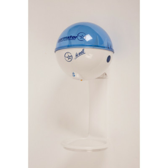 Germstar adagoló gömb induló szett, fali cseppfogó tálcával, falra szerelhető (kék-fehér)