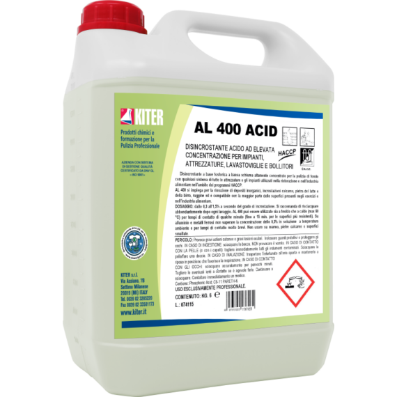 AL 400 Acid vízkőoldó koncentrátum 5L